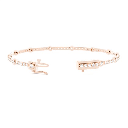 Rose Gold Diamond Bracelets