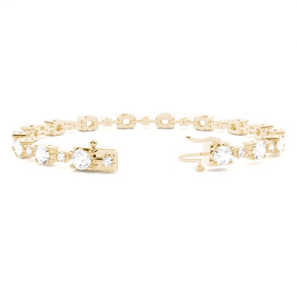 Yellow Gold Diamond Bracelets