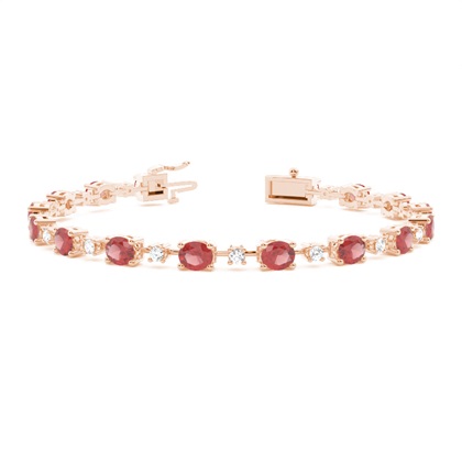 Mixed Shapes Diamond Bracelets