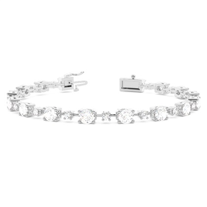 4 Prong Setting Tennis Bracelet