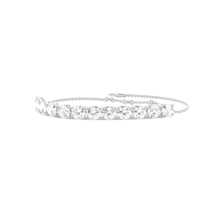 Oval Diamond Bracelets