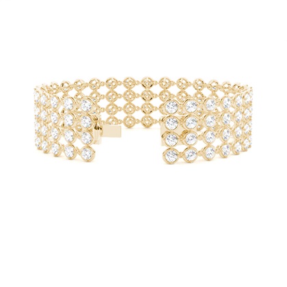 Yellow Gold Diamond Bracelets