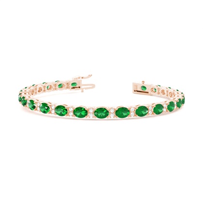 Mixed Shapes Diamond Bracelets