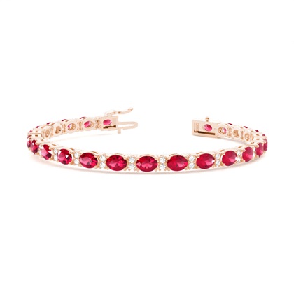 Mixed Shapes Diamond Bracelets