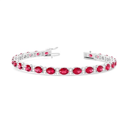 Mixed Shapes Diamond Bracelets