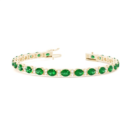 Mixed Shapes Diamond Bracelets