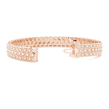 Rose Gold Diamond Bracelets