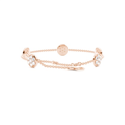 Rose Gold Diamond Bracelets