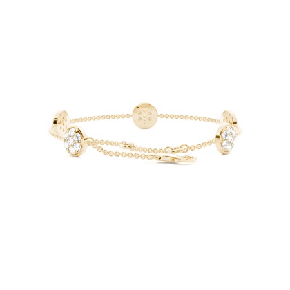 Yellow Gold Diamond Bracelets