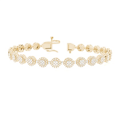Yellow Gold Evening Bracelets