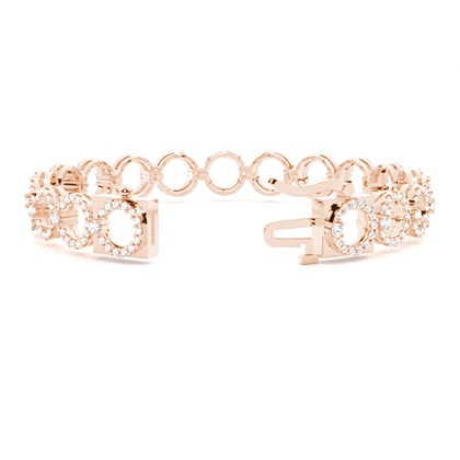 Rose Gold Diamond Bracelets