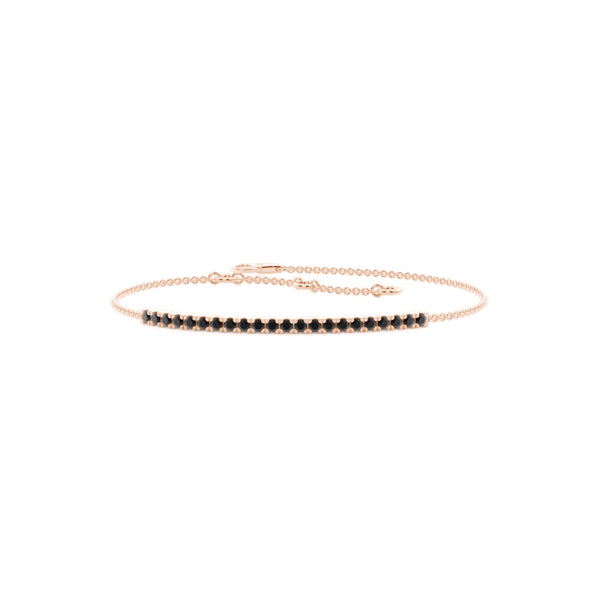 Black Diamond Delicate Bracelet