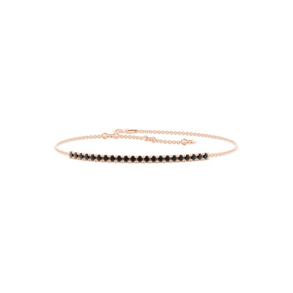Black Diamond Delicate Bracelet
