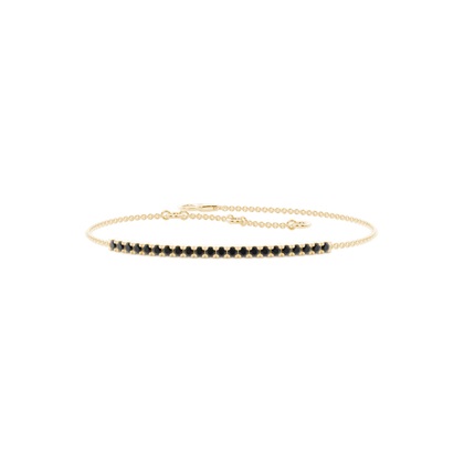 Black Diamond Delicate Bracelet