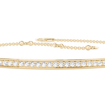 Yellow Gold Chain Bracelets
