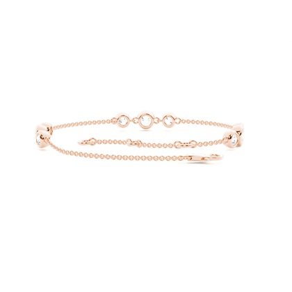 Rose Gold Diamond Bracelets