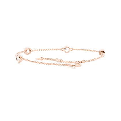 Rose Gold Diamond Bracelets