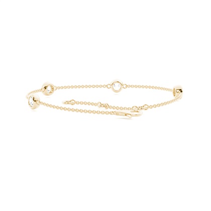 Yellow Gold Diamond Bracelets