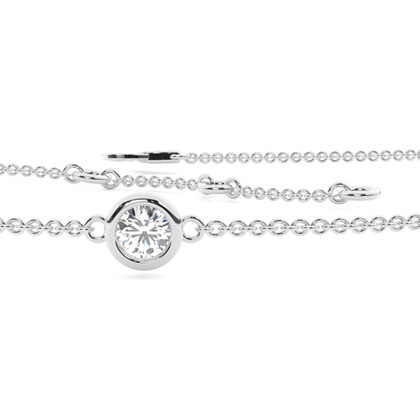 Platinum Chain Bracelets