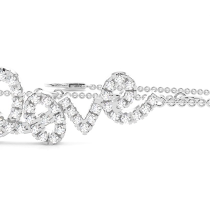 Platinum Chain Bracelets