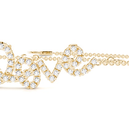 Yellow Gold Chain Bracelets