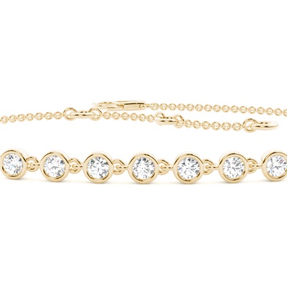 Gelbgold Kettenarmbänder Armbänder