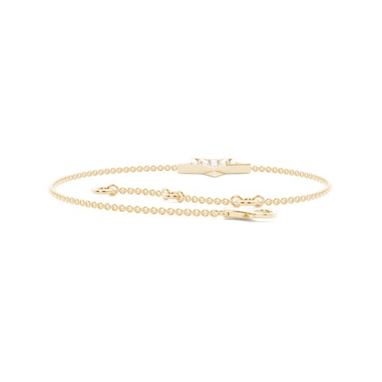 Yellow Gold Diamond Bracelets
