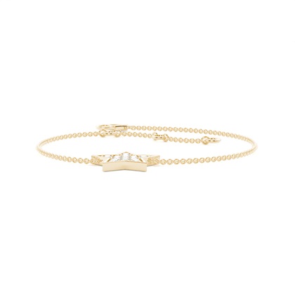 Yellow Gold Diamond Bracelets