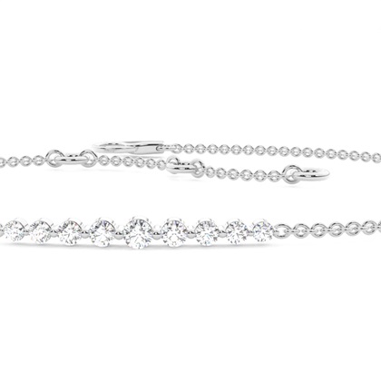 White Gold Everyday Bracelets