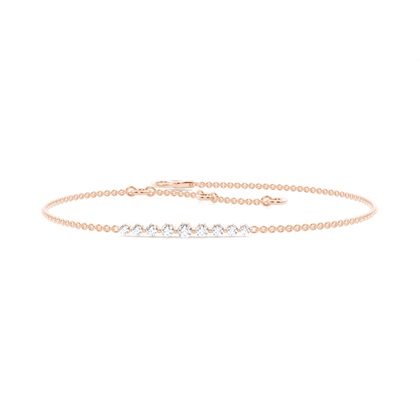 Rose Gold Diamond Bracelets