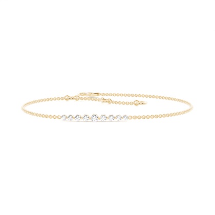 Yellow Gold Diamond Bracelets