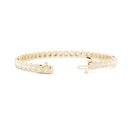 Yellow Gold Diamond Bracelets