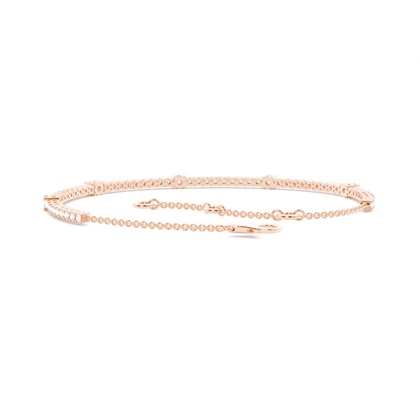 Rose Gold Diamond Bracelets