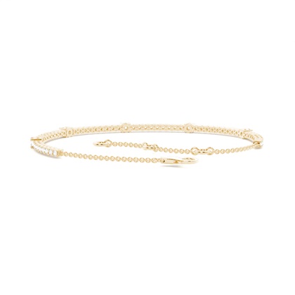 Yellow Gold Diamond Bracelets