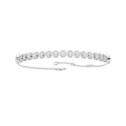 Silber Diamant Armbänder