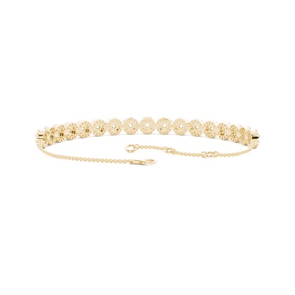 Yellow Gold Diamond Bracelets