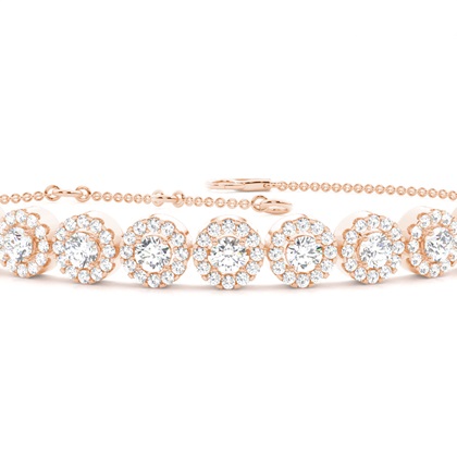 Prong Set Diamond Bracelet