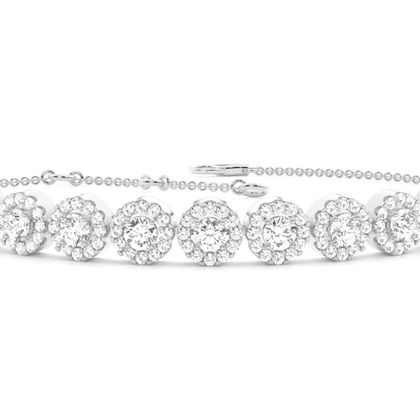 Silver Evening Bracelets