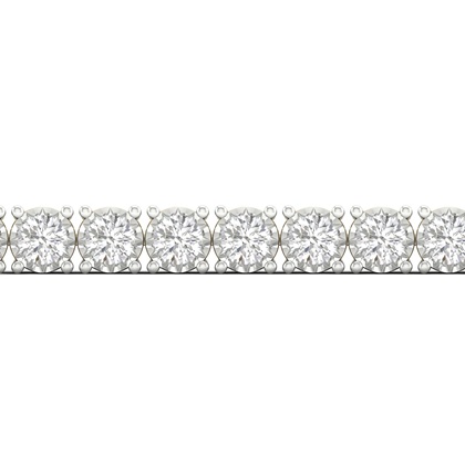 Silver Diamond Bracelets