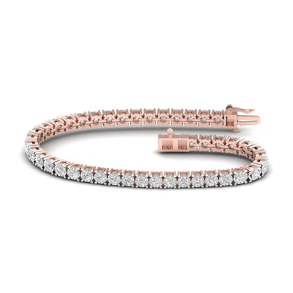 Rose Gold Diamond Bracelets