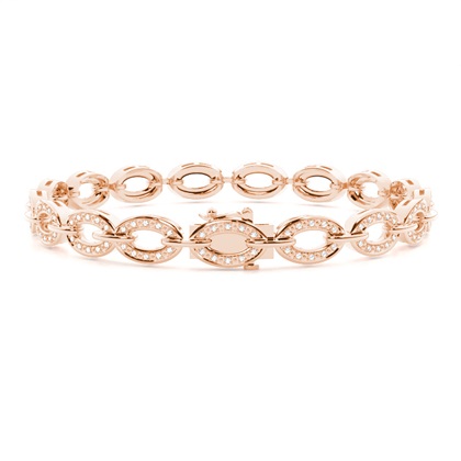 Rose Gold Diamond Bracelets