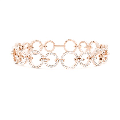 Round Diamond Bracelets