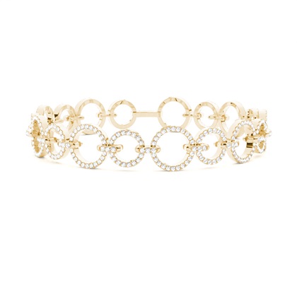 Round Diamond Bracelets