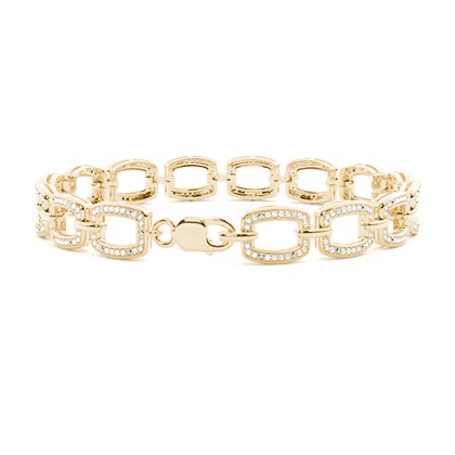 Yellow Gold Diamond Bracelets