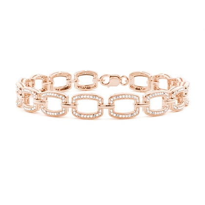 Rose Gold Diamond Bracelets