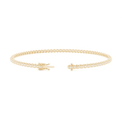 Yellow Gold Diamond Bracelets