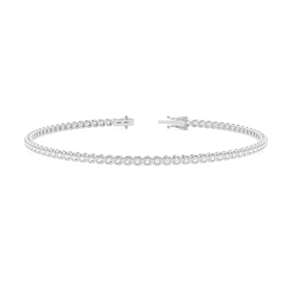 White Gold Diamond Bracelets