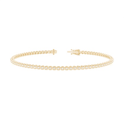 Yellow Gold Diamond Bracelets