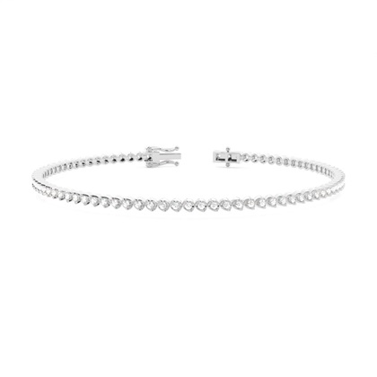 Round Diamond Bracelets