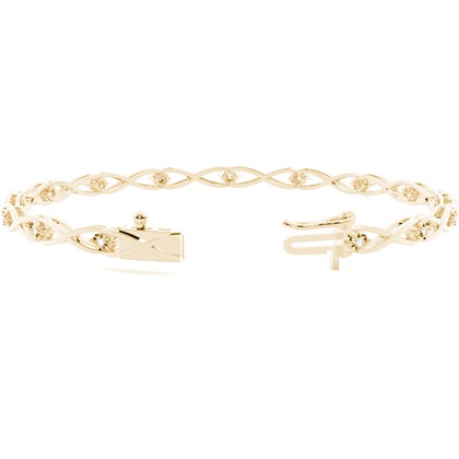 Yellow Gold Diamond Bracelets